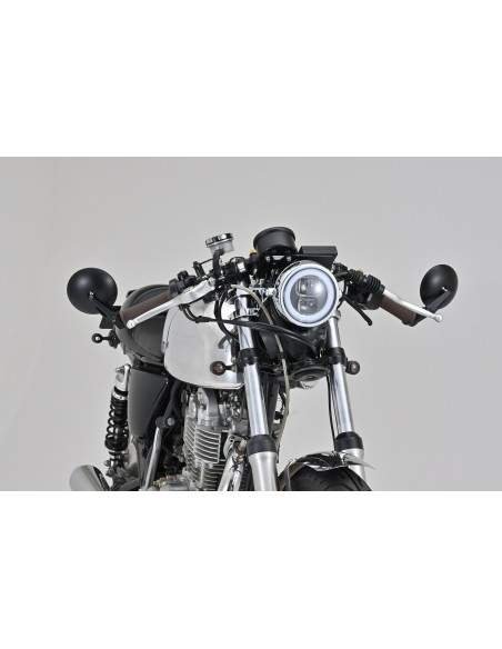 Specchietti manubrio moto in ABS e alluminio