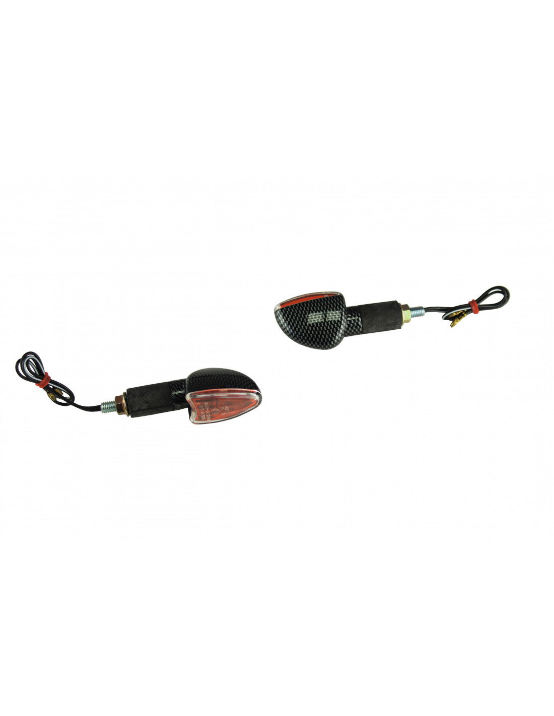 Tubo carburante a 2 strati per moto ID.6mm/OD.10mm, 1M, con 5 clips